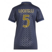 Maglia Calcio Juventus Manuel Locatelli #5 Terza Divisa Donna 2024-25 Manica Corta